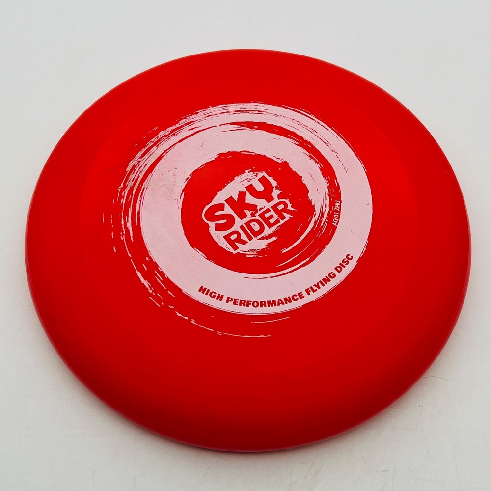 Wicked Sky Rider Sport High Performance Flying Disc Red Frisbee AQ01 ZHU‎ 9.5in